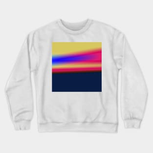 yellow red blue texture art Crewneck Sweatshirt